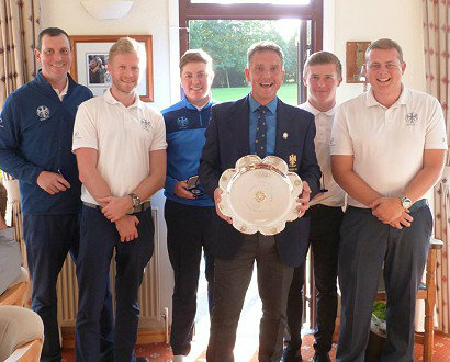 YIDU 6 Man team winners 2018 at Knaresborough GC L. Gawley, D. Digby, L. Hunt, A. Woodhead, J. Maxey & N. Raybould