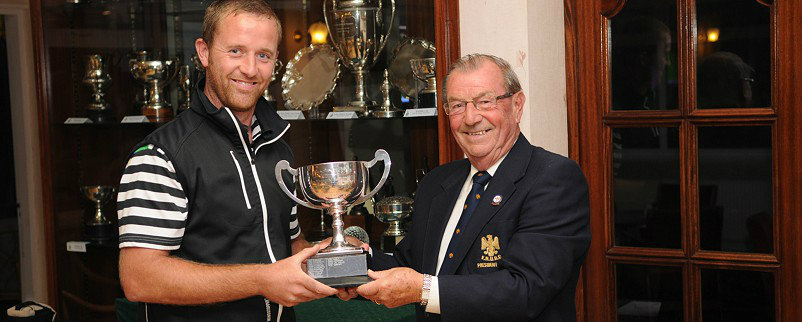 David Hodgson (2011) with Open Champion James Drinkall