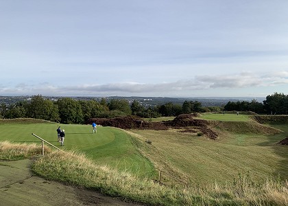 Wuthering Heights - men suffer high on the hills over Huddersfield